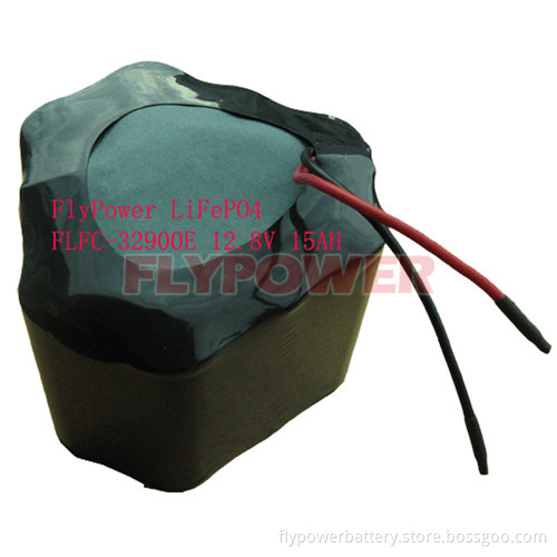 12.8V 15ah LiFePO4 Battery Pack (4S3P of FLFC-32900E with PCM)